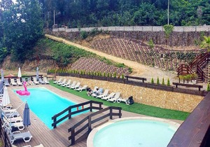 Homerez - Chalet for 2 ppl. with shared pool at Branca, Albergaria-a-Velha