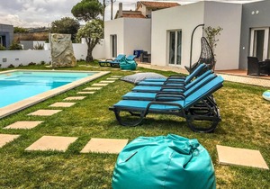 Homerez - House 3 km away from the beach for 14 ppl. with shared pool at Atalaia