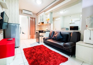 Homey 2BR Kalibata City Apartment By Travelio