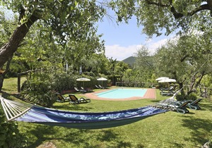 House Orfeo in stunning property with pool on Lucca hills