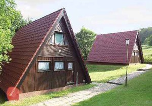Hut with terrace