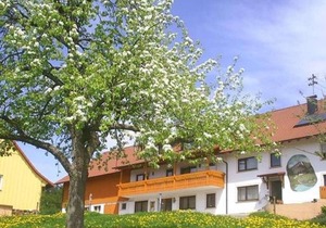 Idyllically Situated Holiday Apartment "Hermannshöhe FeWo 3" on the Farm with Balcony, Shared Garden, Playground, Terrace, Barbecue, Wi-Fi & TV; Parking Spaces Available