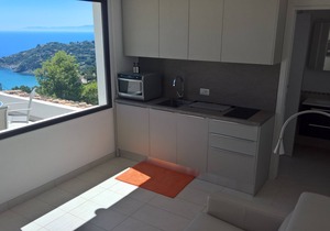 Comfortable apartment with pool with stunning views near Villasimius