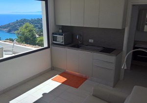Comfortable apartment with pool with stunning views near Villasimius
