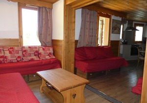 La Terrasse 1/2 - Spacious ski-in ski-out apartment