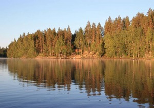 Large timber villa with splendid scenery and nature