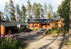 Large timber villa with splendid scenery and nature
