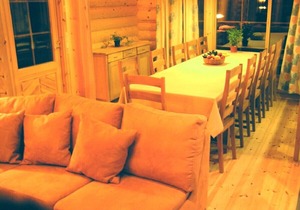 Large timber villa with splendid scenery and nature