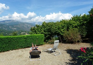 LES BALCONS DE LA CHIUSA House 8 persons 4 bedrooms in VICO 13 km from the beach