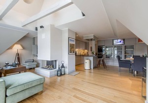 Loft style. Fireplace. Roof terrace. - Villa Maybach