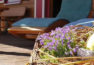 Log cabin Moritz, 91 sqm, 4 bedrooms, terrace, max. 6 persons