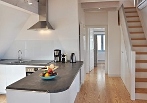 Lotsenhaus 2 - Panoramic view of the Baltic Sea from the first beach location