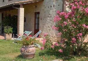 Lovely apartment with pool, WIFI, TV, patio, pets allowed and parking, close to San Gimignano