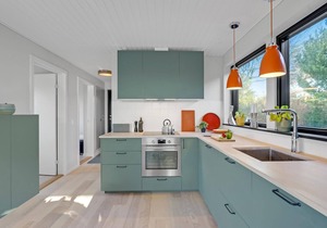 Lovely home in Bogø By with kitchen