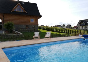 Luxury Highland Style Villa near Zakopane - sauna, pool, jacuzzi and fireplace