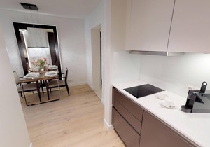 Luxury vacation apartment 1.10 for 2 people with dog with balcony near the beach
