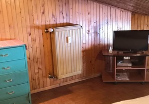 madesimo attic in front of the ski facilities