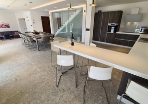 Magnificent new Villa Tofta on Lopud, Croatia. Sea views from the infinity pool