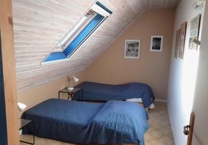 Maison avec grand jardin à Bortentrion, près de Sauzon et plage, idéal pour familles, au calme - FR-1-418-70