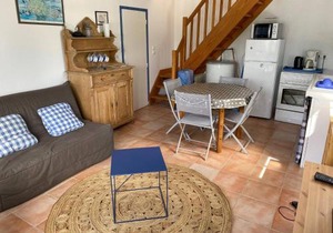 Maison cosy 1 chambre avec jardin, à 200m de la plage des Grands Sables - FR-1-418-163