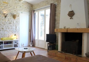 Maison de Charme à Saint-Denis-d'Oléron - 6 Couchages, Cour Ensoleillée, Proche Commerces - FR-1-246A-77