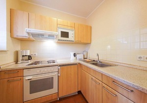 Maisonette vacation apartment on the North Sea with balcony and direct beach access -