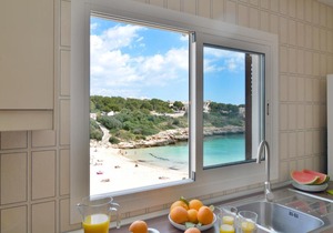 Mallorca front line apartment with terrace