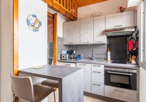 Mimizan Beach: T2 Mezzanine Apartment 2 stars, 4 ppl, ocean view, parking included