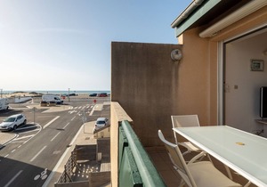 Mimizan Beach: T2 Mezzanine Apartment 2 stars, 4 ppl, ocean view, parking included