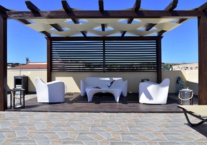 Mira6 - Terrace with solarium - San Vito Lo Capo, 550 meters from the beach -