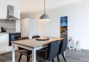 Modern apartment with balcony and in-house sauna area including -