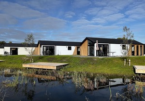 Modern chalet 5 km from Kampen