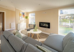 Modern chalet with dishwasher, near a nature reserve