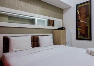 Modern & Comfy Studio @ Casa De Parco Apartment By Travelio