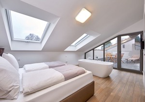 MODERN with FLAIR the TRADITION - ATTIC 86qm - 2 persons - ROOF TERRACE