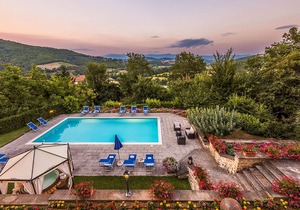 My Rental Homes - Villa Monterchi with pool set in a wonderful panoramic position