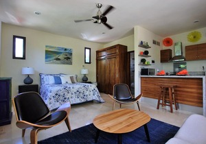 "Nahil 12" Garden View Studio Condo With Beautiful infinity Pool On the Beach