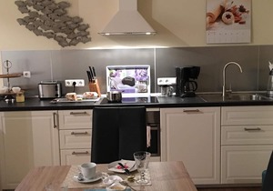 NEW/Landhaus Grandma Muh with 2 exclusive apartments a. very large property/near Dangast