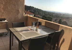 Nice apartment for 4 persons with a nice view