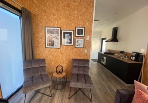 Nice chalet with dishwasher, Kampen city at 5 km