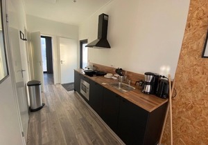 Nice chalet with dishwasher, Kampen city at 5 km