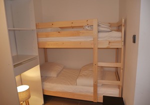 Nice new and modern apartment, center, departure ski 150m, 18/20 pers, reduc material