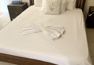 Nissi Elena A15 Top floor apartment with seaviews and large balcony....