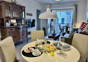 Nordseeliebe Dangast - modern and cozy vacation apartment with balcony