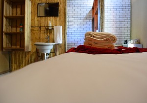 Nxabii Cottages: Cottage 1 (Standard Cottage)