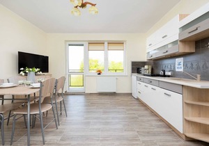 Peaceful Apartment Wrzosowo Bay with Parking by Noclegi Renters