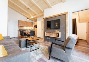 Penthouse in the heart of Kaprun & stunning views