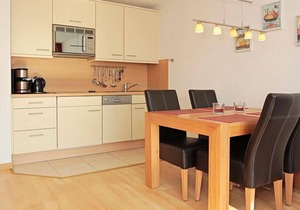 Pet-free 1-room apartment with a sunny balcony on the island of Borkum - Holiday Residenz