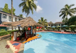 Pool View Studio Apartment in Candolim Beach Resort
