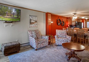 Powderidge 2 -Slope Side, Spacious Deck